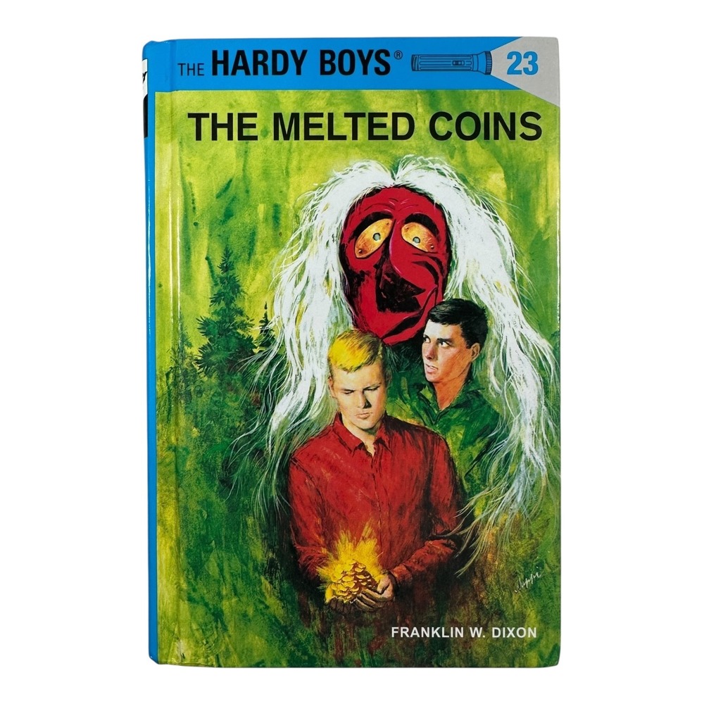 Hardy‎ Boys The Melted Coins #23 Mystery Detective Book Collectible